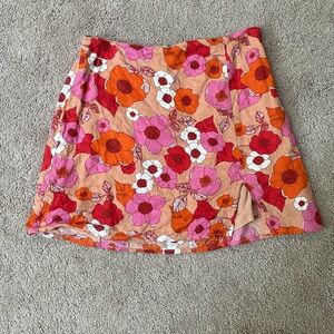 Urban Outfitters Floral Mini Skirt. Size XS.